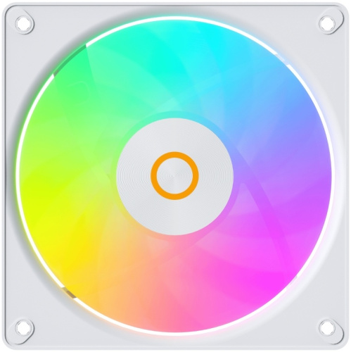 Вентилятор Ocypus Gamma F12 Elite WH ARGB Reverse Blade 3 IN 1, 120x120x25mm, 4-Pin PWM, 600-1800 RPM, 26 DBA Max, Hydro Bearing