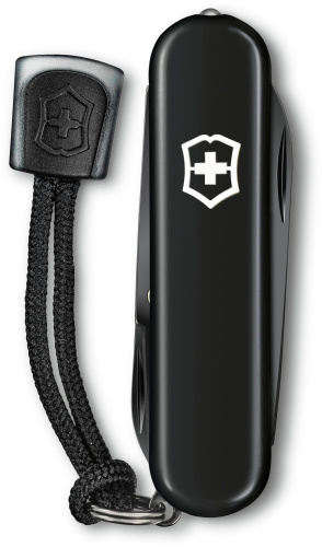 Нож перочинный Victorinox Signature Lite Onyx Black (0.6226.31P) 58мм 8функций черный подар.коробка