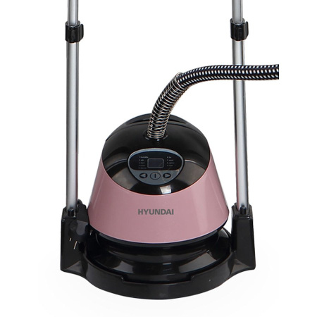 Отпариватель напольный Hyundai H-US02543 розовый/черный