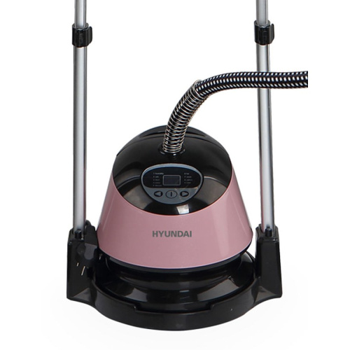 Отпариватель напольный Hyundai H-US02543 розовый/черный
