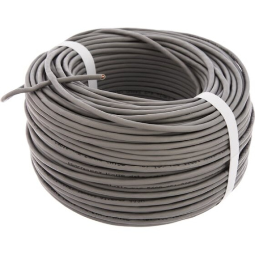 Кабель витая пара PROconnect 01-0052-100 U/UTP, CAT 5e, PVC, 4PR, 24AWG, 100м Indoor, Solid, серый