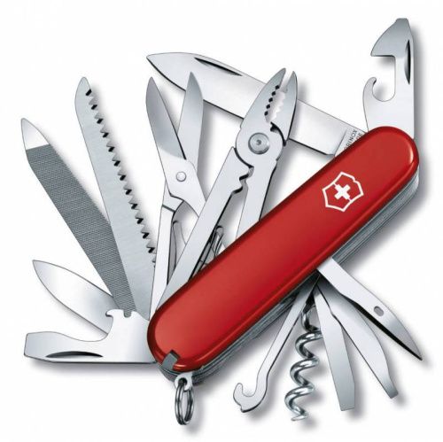 Нож перочинный Victorinox Handyman (1.3773) 91мм 24функций красный карт.коробка
