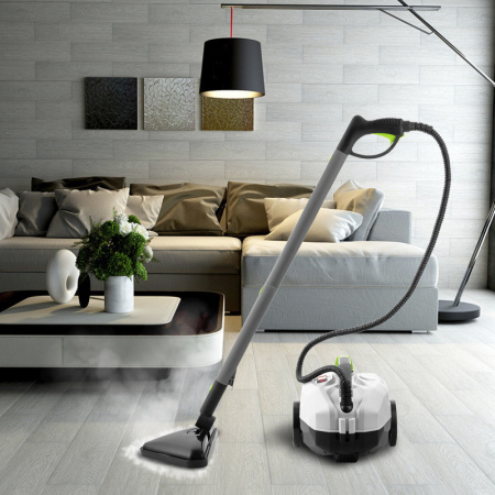 Пароочиститель напольный Kitfort KT-935 черный