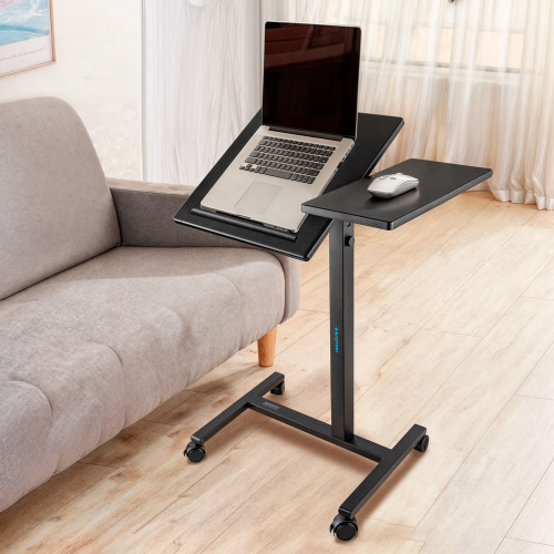 Стойка для телевизора Kromax Omega-10 черный макс.15кг напольный наклон