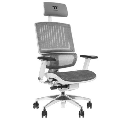 Кресло Thermaltake Cyberchair E500 (GGC-EG5-BWLFDM-01) White
