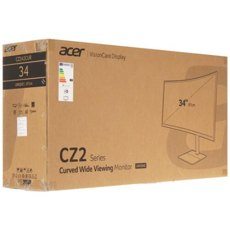 34" Монитор Acer CZ342CURVbmiphuzx черный