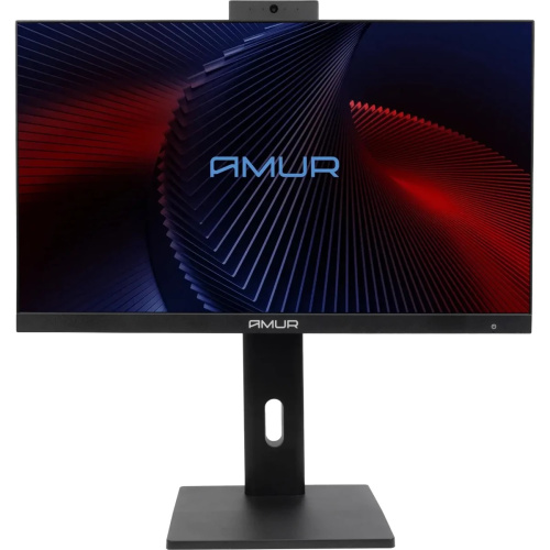 Моноблок Amur Тигр H6I12 (2161223) 23.8" Full HD i3 12100 (3.3) 8Gb SSD256Gb UHDG 730 без ОС GbitEth WiFi BT 120W Cam черный 1920x1080 (RUS)