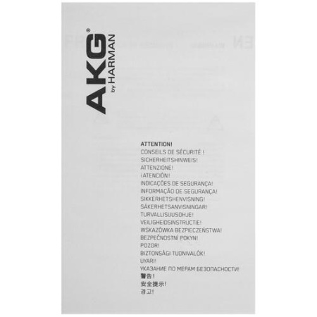 Проводные наушники AKG K702 черный