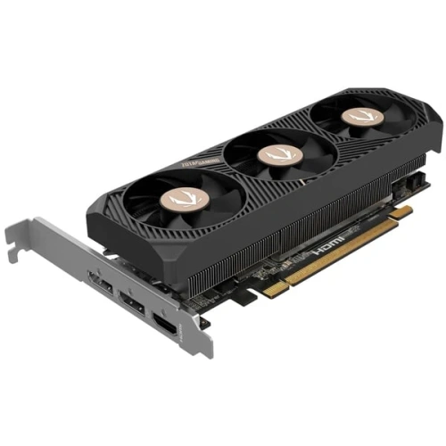 Видеокарта Zotac RTX5060 Low Profile 8GB (ZT-B50600L-10L) GDDR7 128bit 2xDP HDMI 3Fan LP Lite Pack