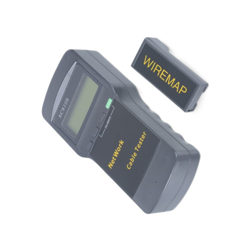 Тестер для витой пары Cabeus SC8108 (CT-LCD-RJ45)