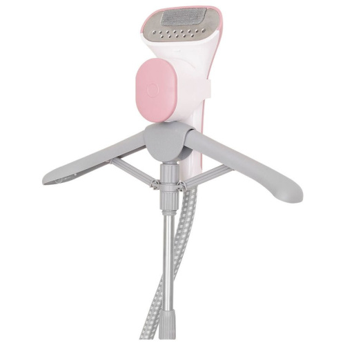 Отпариватель напольный Hyundai H-US02456 белый/розовый