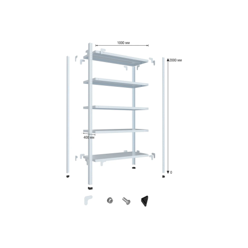 Стеллаж ПАКС МС-244 (2284818)