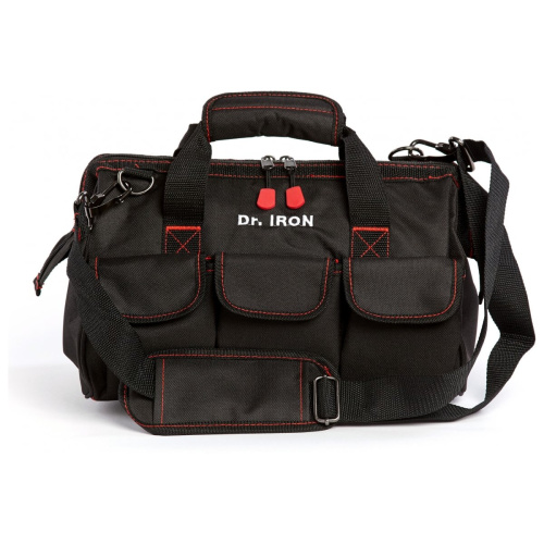 Сумка для инструментов Dr. IRON DR1021 с ремнем 360x220x230 мм