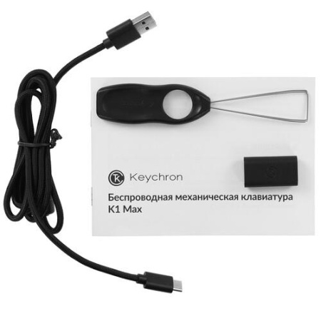 Клавиатура проводная + беспроводная Keychron K1 Max