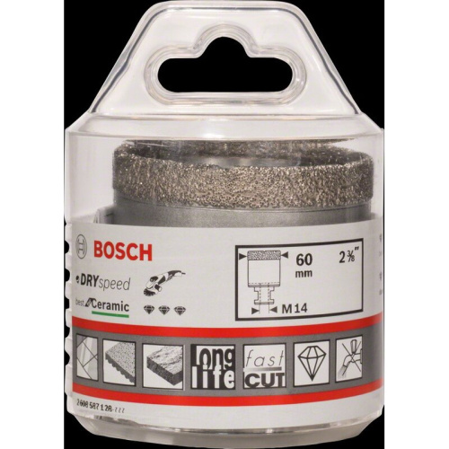 Коронка алмазная Bosch Dry Speed 2.608.587.128