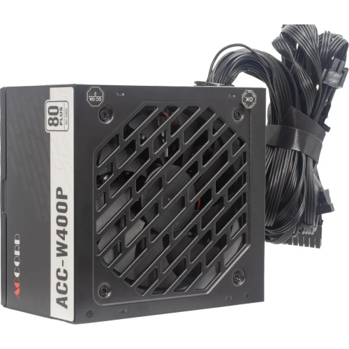 Блок питания Accord ACC-W400P ATX 400W 80 Plus White (20+4pin) 120mm fan 6xSATA