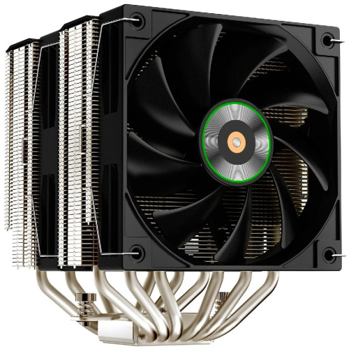 Кулер XASTRA AX620 LGA1851/1700/1200/115X/AM5/AM4 (Dual Tower, TDP 270W, 6 тепл.трубок 6мм , 2xPWM FDB Fan 120mm black ,медное основание)