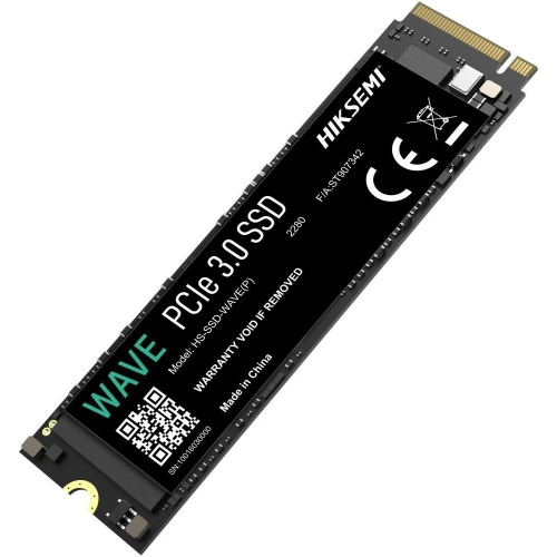 SSD HIKSEMI Wave(P) (HS-SSD-WAVE(P) 1024G) 1.0Tb M.2 (PCI-E 3.0 x4, up to 2450/2450MBs, 3D NAND, 240TBW)