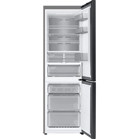 Холодильник Samsung RB34C7B5E12/EF белый стекло