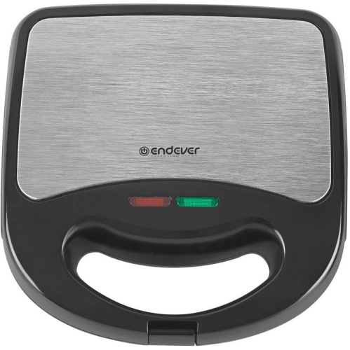 Сэндвичница Endever Skyline SM-28 черный/стальной