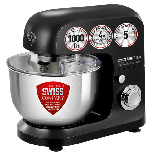 Миксер планетарный Polaris PKM 1002 черный