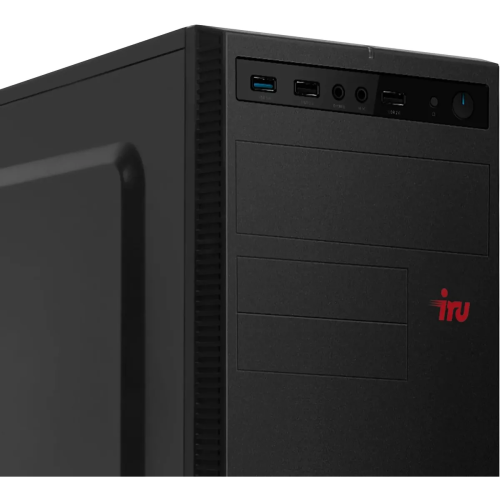 ПК iRU Planio 310H6SEV (2113514) Intel Core i5 12400, DDR4 32ГБ, 512ГБ(SSD), Intel UHD Graphics 730, FreeDOS, черный