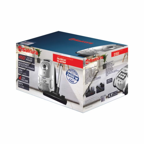 Пылесос SAKURA SA-8316W