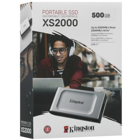 500 ГБ Внешний SSD Kingston SXS2000 [SXS2000/500G]