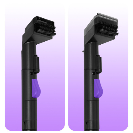 Пылесос KitFort КТ-5213 черный/фиолетовый