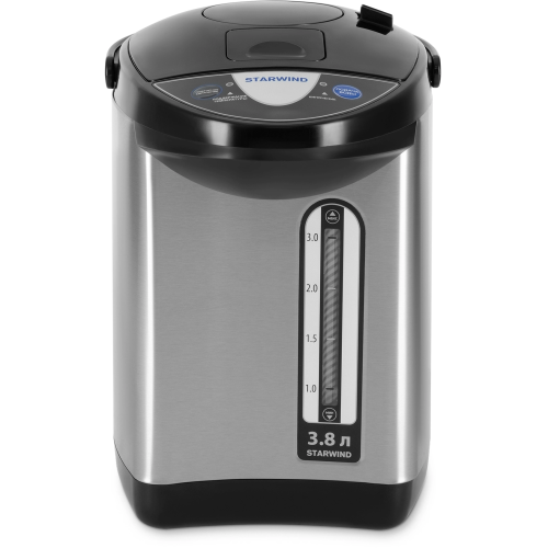 Термопот Starwind STP3822 3.8л. черный/серебристый