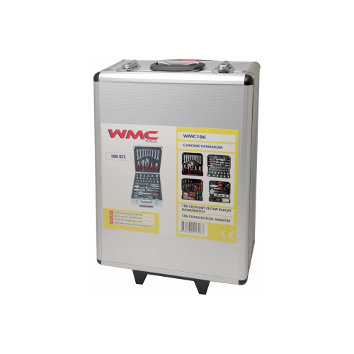 Набор инструментов WMC TOOLS WMC-WMC186(47008) 186пр.+дорожный кейс