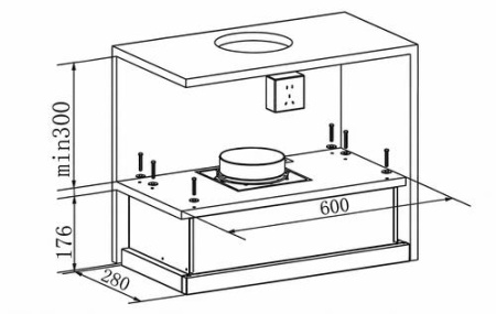 Вытяжка телескопическая Candy CBT60RX-07 серебристый/серебристый