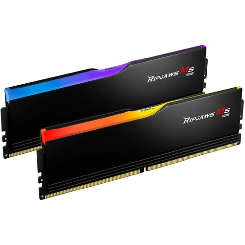 ОЗУ G.SKILL Ripjaws M5 RGB (F5-6000J3238G32GX2-RM5RK) 64GB (2x32GB) DDR5 6000MHz CL32 (32-38-38-96) 1.4V / Black