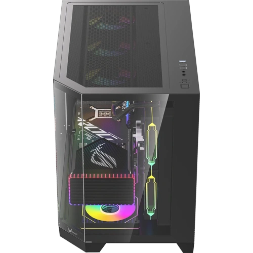 Корпус Formula Crystal Z6M Floe, mATX, без БП, черный