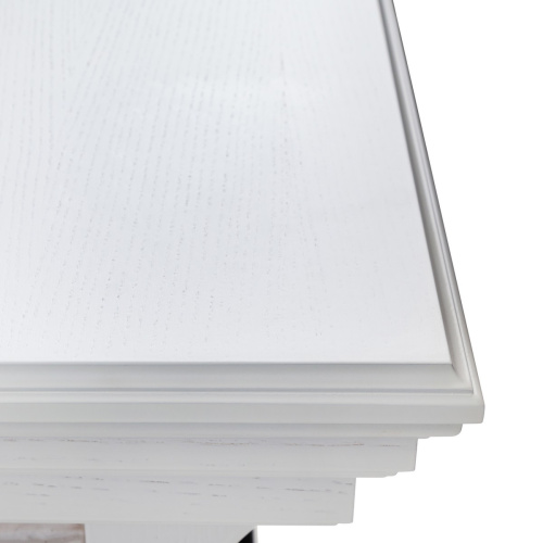 Электрокамин RealFlame Athena Corner GR белый с очагом Fobos Lux Black