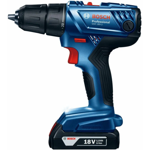 Дрель-шуруповерт аккумуляторная Bosch GSR 180 LI 06019F8109