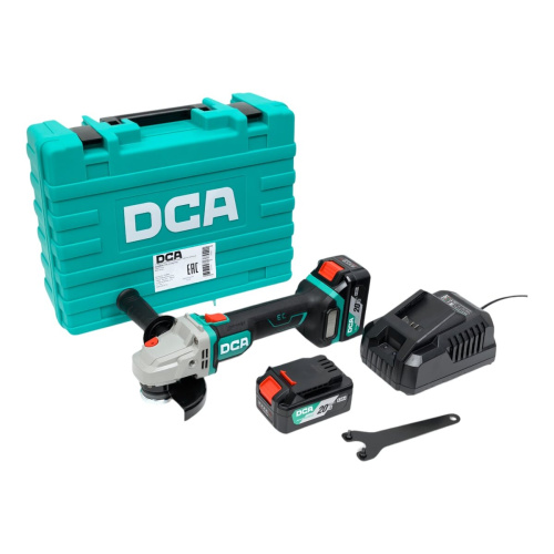 УШМ DCA ADSM06-115 (Type FK) 2АКБ+ЗУ