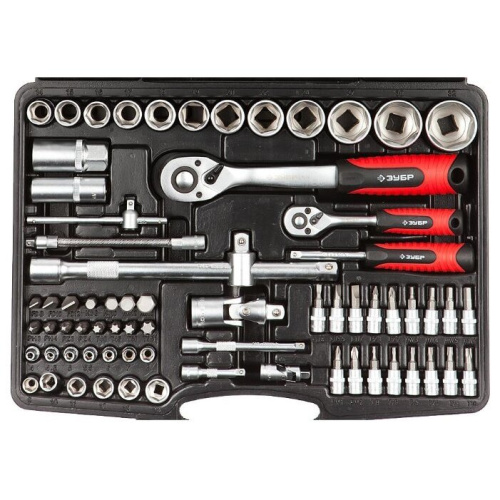 Набор инструментов Зубр 27635-H82 82 предмета (жесткий кейс)