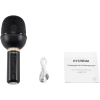 Микрофон беспроводной Hyundai H-MIC101 черный