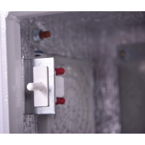 Шкаф серверный ЦМО Эконом (ШТВ-НЭ-4.4.21-3ВВА-Т1) настенный 9U 400x210мм пер.дв.стал.лист задн.дв.спл.стал.лист несъемные серый 180мм 400мм IP54