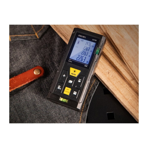 Лазерный дальномер Deli DL4169