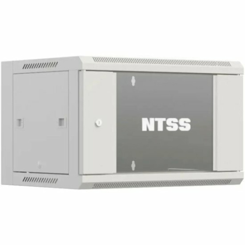 Шкаф коммутационный NTSS Премиум NTSS-W9U6045GS-2 настенный 9U 600x450мм серый