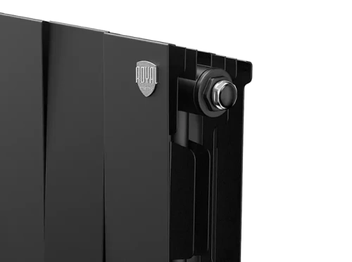 Биметаллический радиатор отопления  Royal Thermo Pianoforte 200 14 Секций Noir Sable
