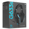 Проводные наушники Logitech G633S черный