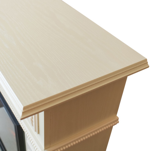 Электрокамин RealFlame Lilian WT жемчуг с очагом Majestic Lux Black