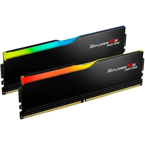 ОЗУ G.SKILL Rip Jaws M5 Neo RGB 64GB (F5-6000J2836G32GX2-RM5NRK) (2x32GB) DDR5 6000MHz CL28 (28-36-36-96) 1.40V / Black