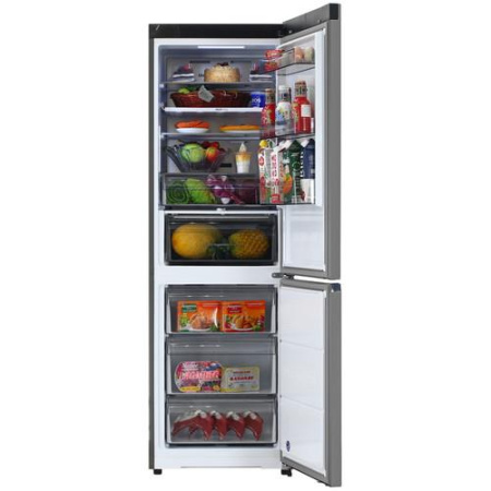 Холодильник с морозильником Hisense RB3K330SAC1 серебристый