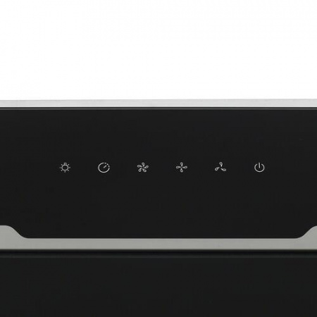 Вытяжка наклонная Haier HVX-W692GBA черный/серебристый