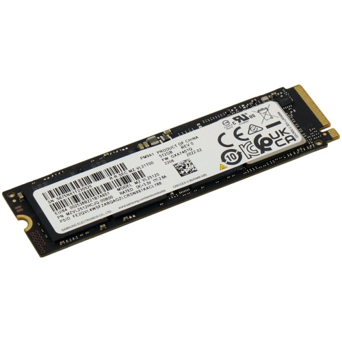SSD Samsung PM9A1 (MZVL2512HCJQ-00B07/00B00) 512GB, M.2(22x80mm), NVMe, PCIe 4.0 x4