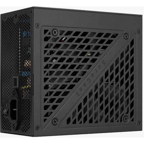 Блок питания AEROCOOL Mirage Gold 650W Fully Modular (4711099472581), ATX12V Ver. 2.52 80+Gold, APFC, 120mm fan, ARGB, 24pin, 2x(4+4)pin, 2xPCI-E)